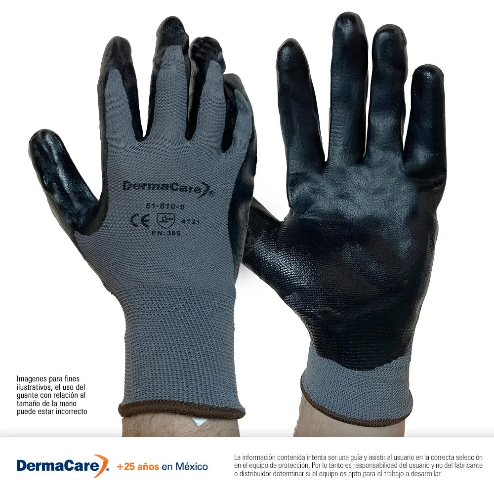 Guante Dermacare 51-810 | Nylon y Poliuretano | Alta Destreza-4