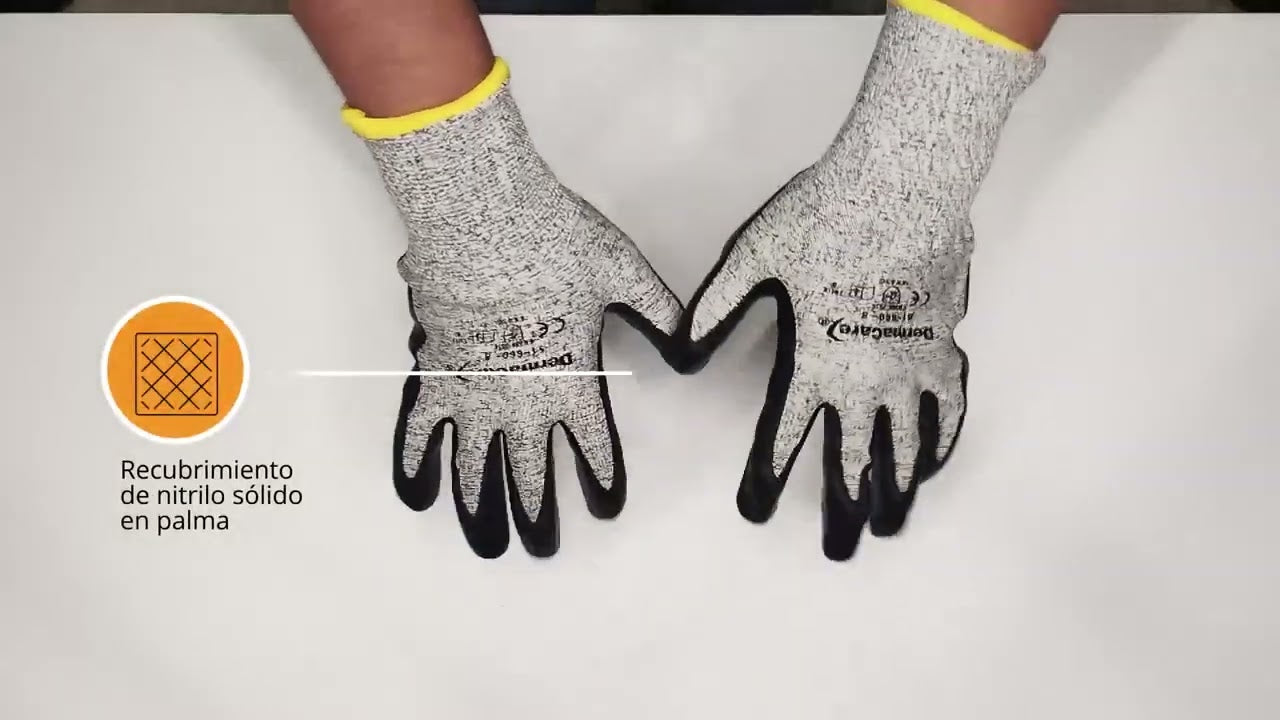 Guante DermaCare 51-660 Guante Industrial de Alta Precisión y Resistencia-5