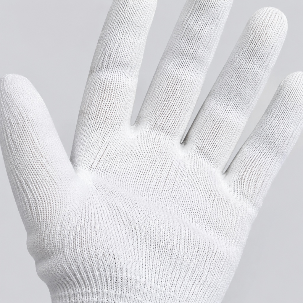 GUANTE DE NYLON BLANCO PAR-2