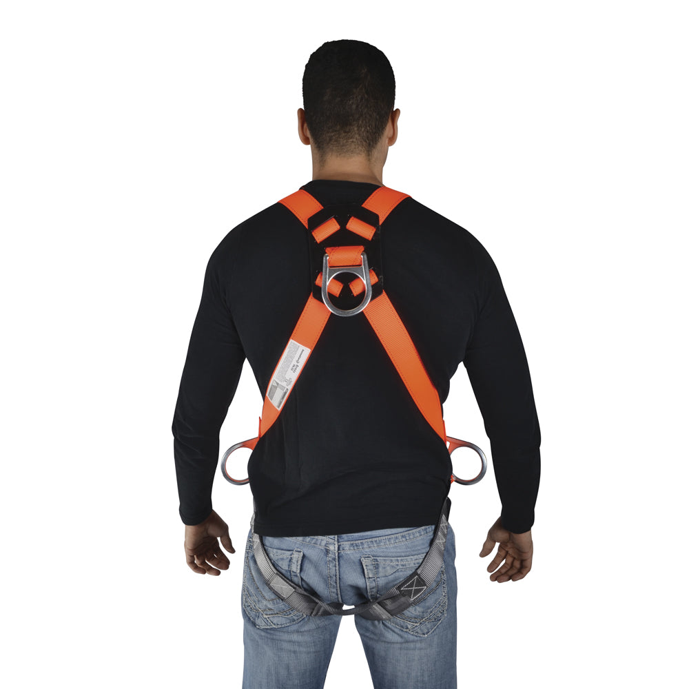 Arnés 3 Aros PA-33 Derma Care Arnés de Seguridad Industrial con Anillos en D