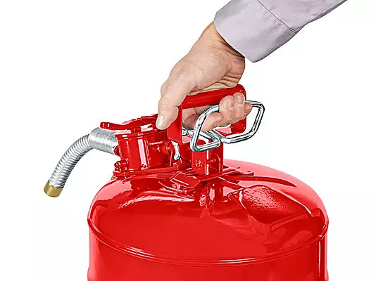 Bidón de Seguridad Tipo II 5 Galones Contenedor Certificado para Combustible-3