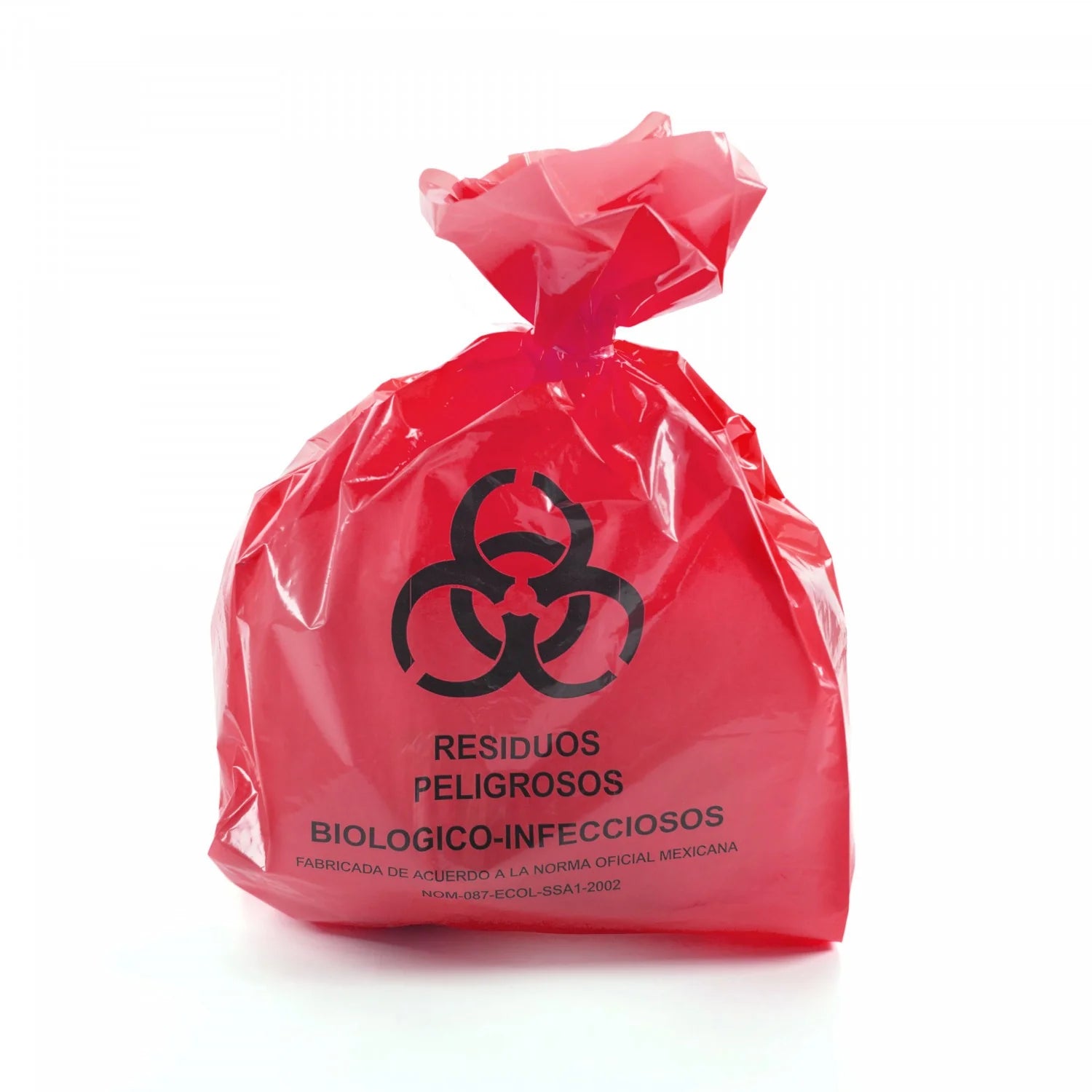 Bolsa para Residuos Peligrosos Biológicos Infecciosos RPBI Manejo Seguro de Desechos Médicos Paquete con 350 pza-3