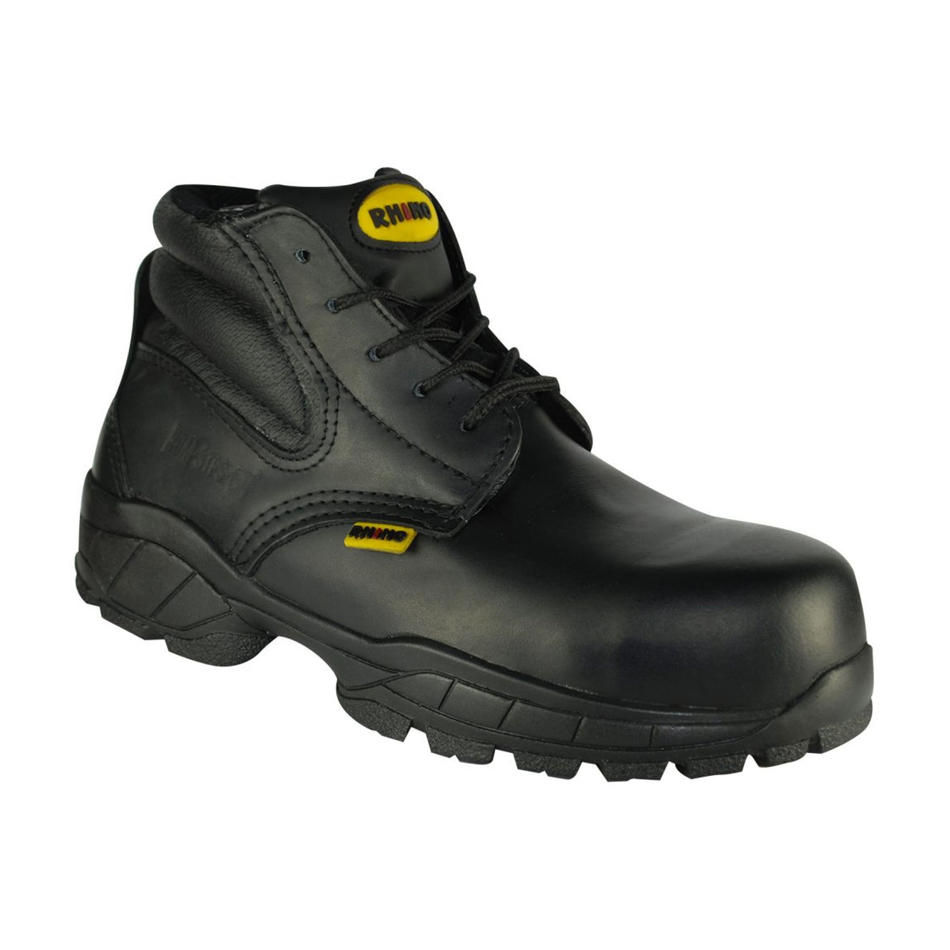 Bota Rhino Negra Mod. 5-R51P01 Calzado de Seguridad Industrial Par