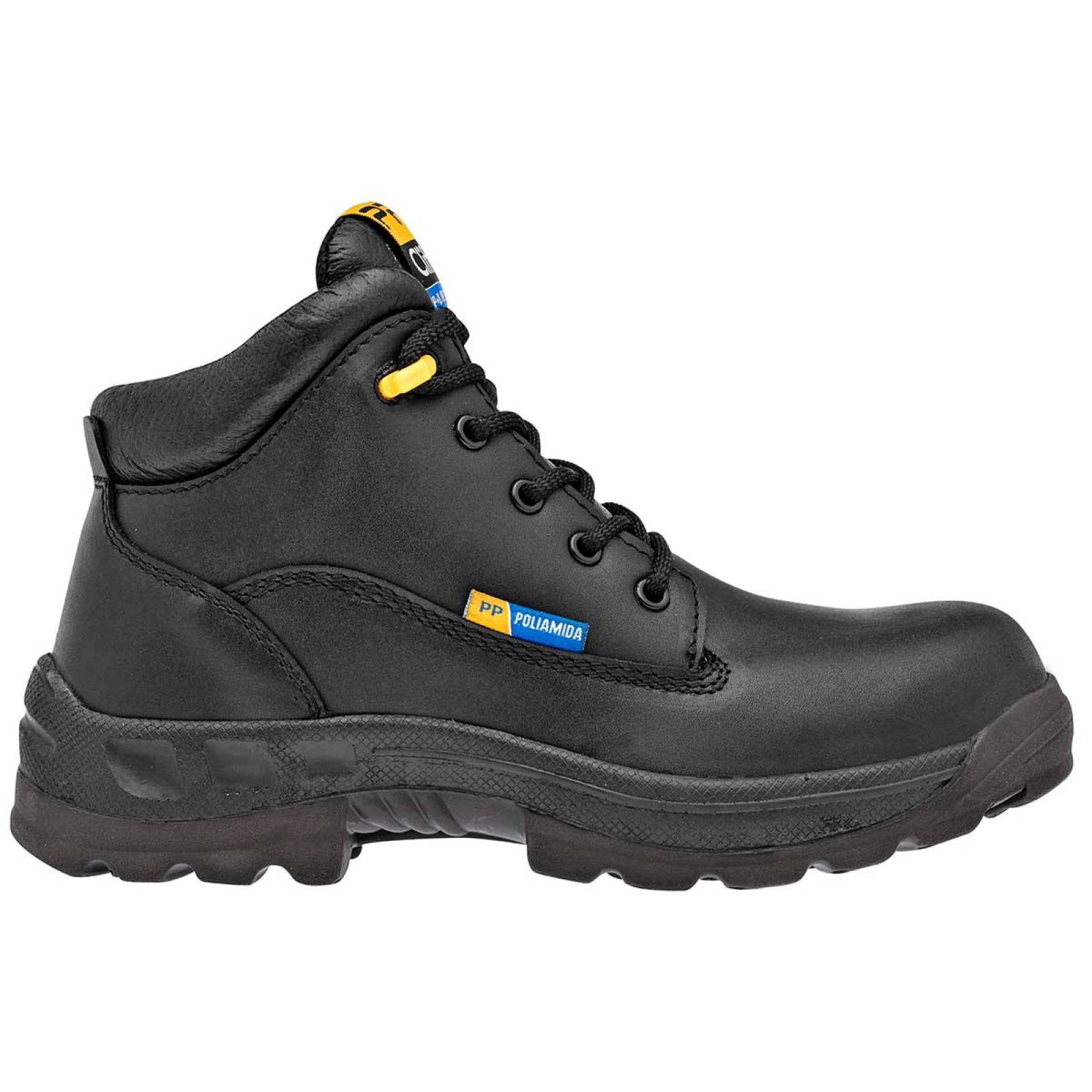 Bota Cliff 330 Negro Calzado de Seguridad Industrial Antiderrapante Par-3