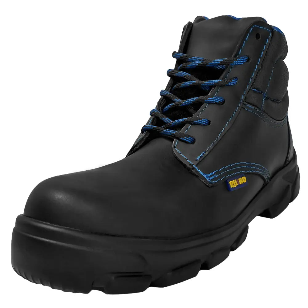 Bota Rhino Negra Mod. 5-150P01-D Calzado de Seguridad Industrial Par