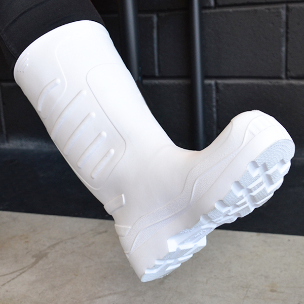 Bota Titan Blanca Calzado Industrial de Seguridad Resistente y Cómodo-4