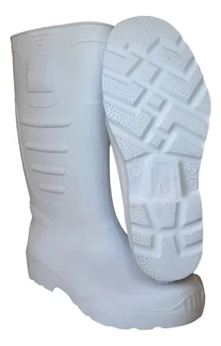 Bota Titan Blanca Calzado Industrial de Seguridad Resistente y Cómodo-5