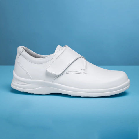 Calzado Blanco Ortoflex Mod. 7001 Zapato Industrial Cómodo y Antiderrapante Par-3