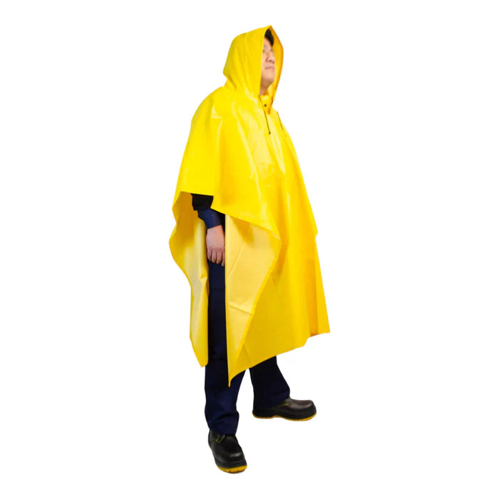 Capa Manga Impermeable Amarillo Olmo Protección Contra Lluvia y Humedad Pza