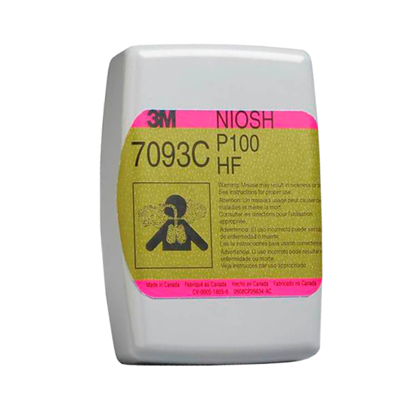 Filtro Cartucho 3M 7093C P100 y Vapores | Paquete con 2 Piezas-3
