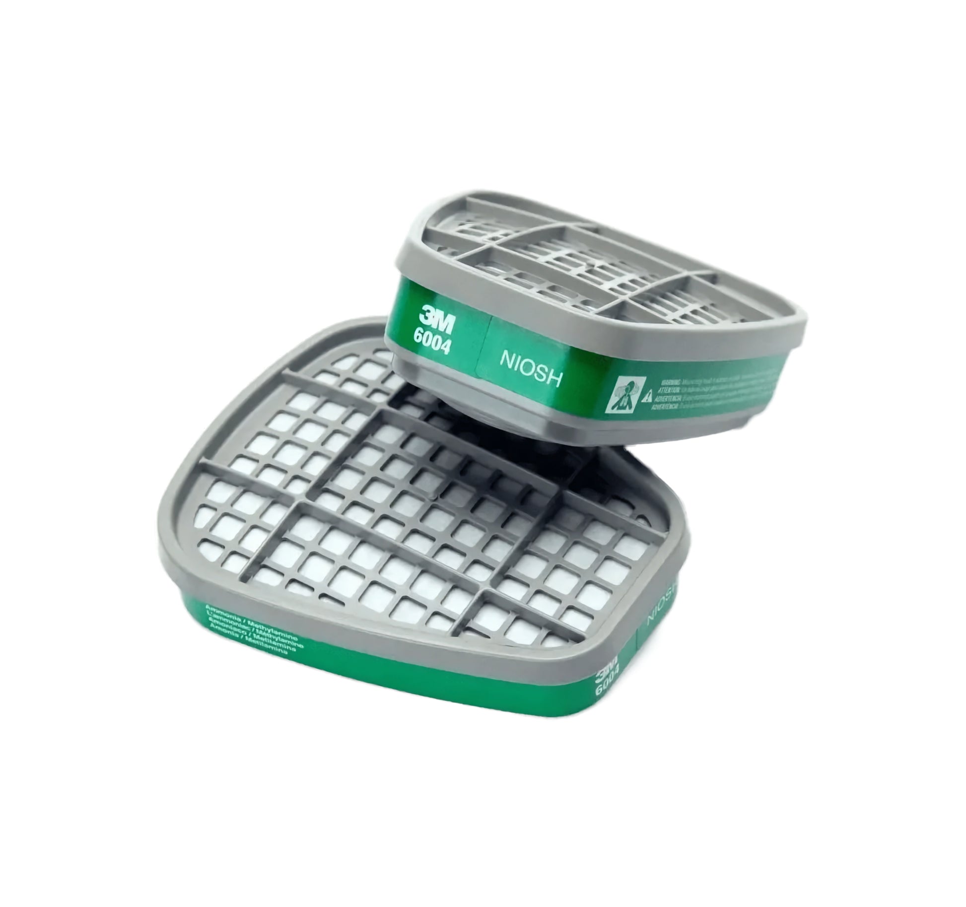 Cartucho 3M 6004 Contra Amoniaco y Metilamina Filtro para Respirador Industrial Reutilizable Paquete con 2 pza-5