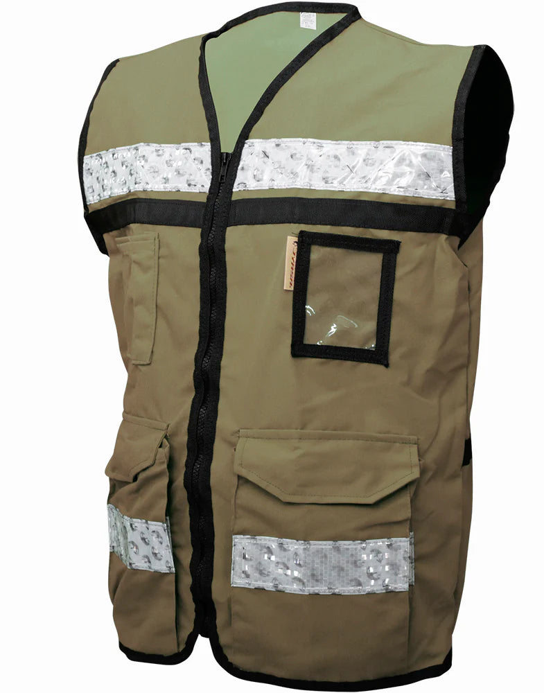 Chaleco Rescatista  Jyrsa SR-2050 Seguridad y Alta Visibilidad-6