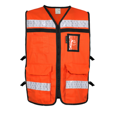 Chaleco Rescatista  Jyrsa SR-2050 Seguridad y Alta Visibilidad-3