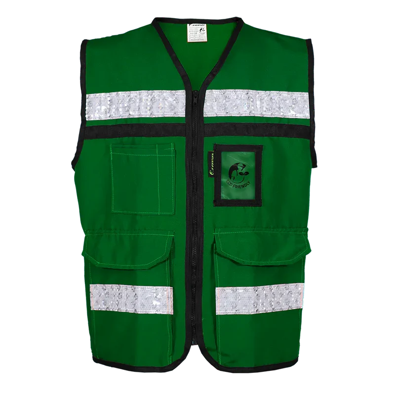 Chaleco Rescatista  Jyrsa SR-2050 Seguridad y Alta Visibilidad-4