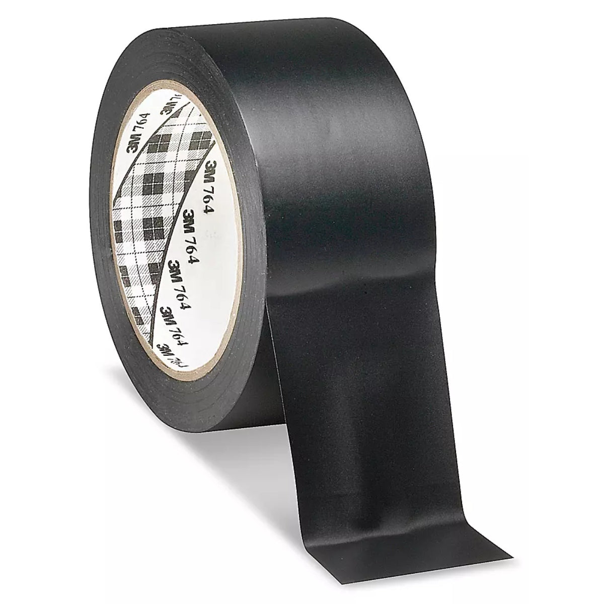 Cinta de Vinil 3M 764 Negra Cinta para Señalización y Marcaje Industrial