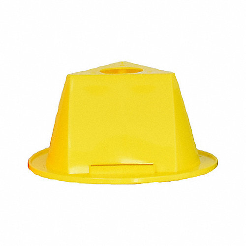 Cono Amarillo para Control de Inventarios Señalización y Organización en Almacenes-2