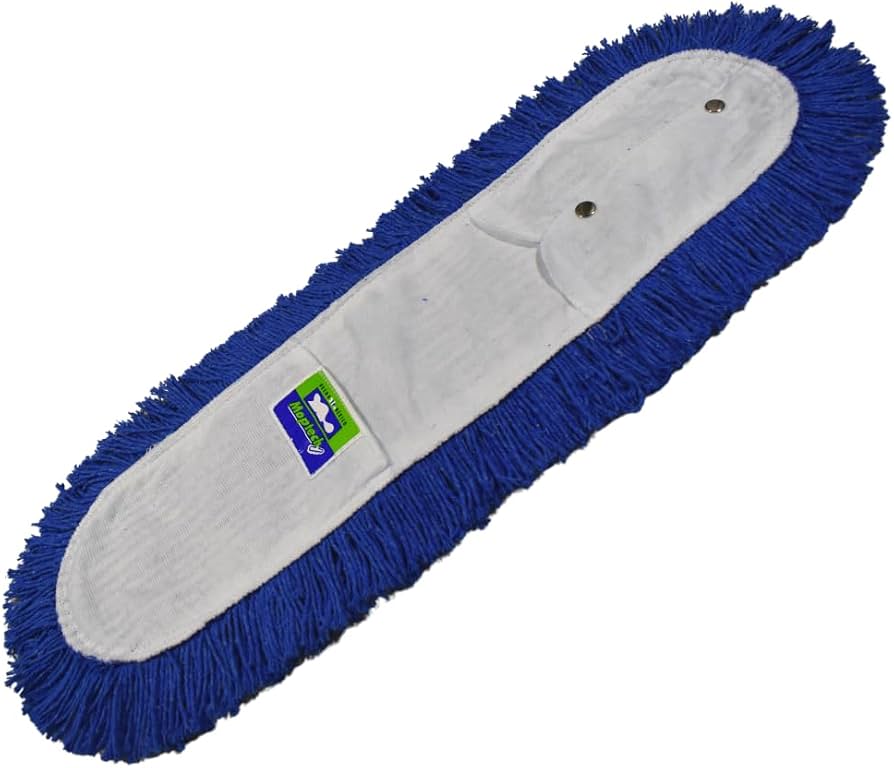 Funda para Mop de 60 cm Repuesto de Microfibra para Limpieza Profesional e Industrial-3