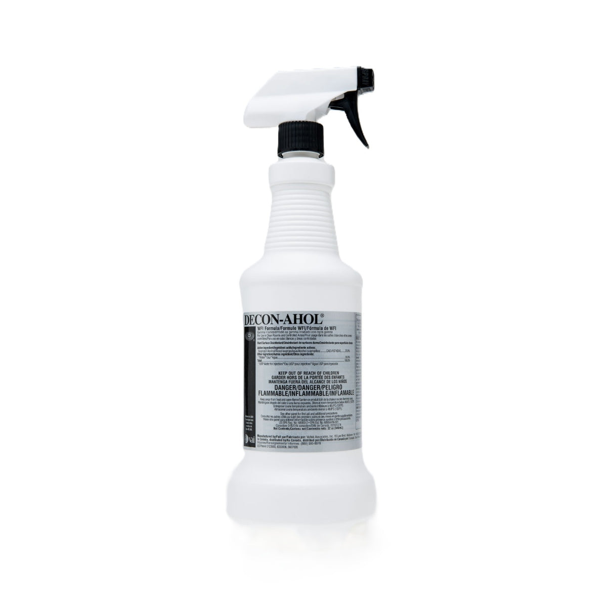 DECON-AHOL WFI DECWFI-TR-05 | Spray IPA 70% Estéril | 12 Botellas