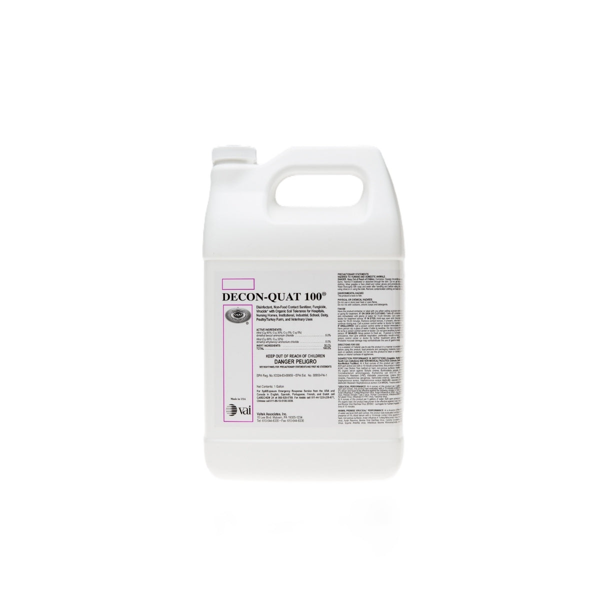 DECON-QUAT 100 DQ100-01 | Cuaternario Concentrado | 1 Galón-3