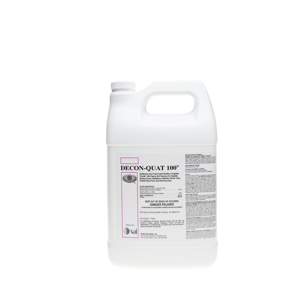 DECON-QUAT 100 DQ100-01 | Cuaternario Concentrado | 1 Galón-1
