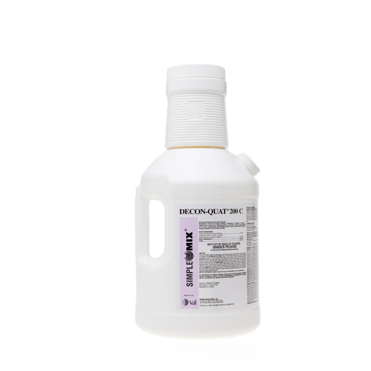 DECON-QUAT 200C DQ200C-04-2Z | SimpleMix Estéril | 1 Galón