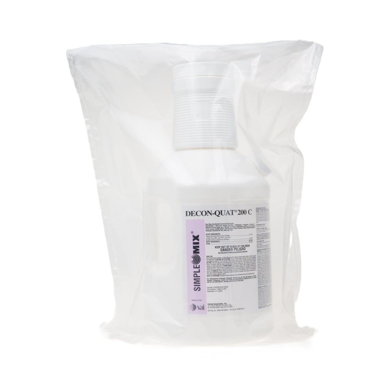 DECON-QUAT 200C DQ200C-04-2Z | SimpleMix Estéril | 1 Galón-3
