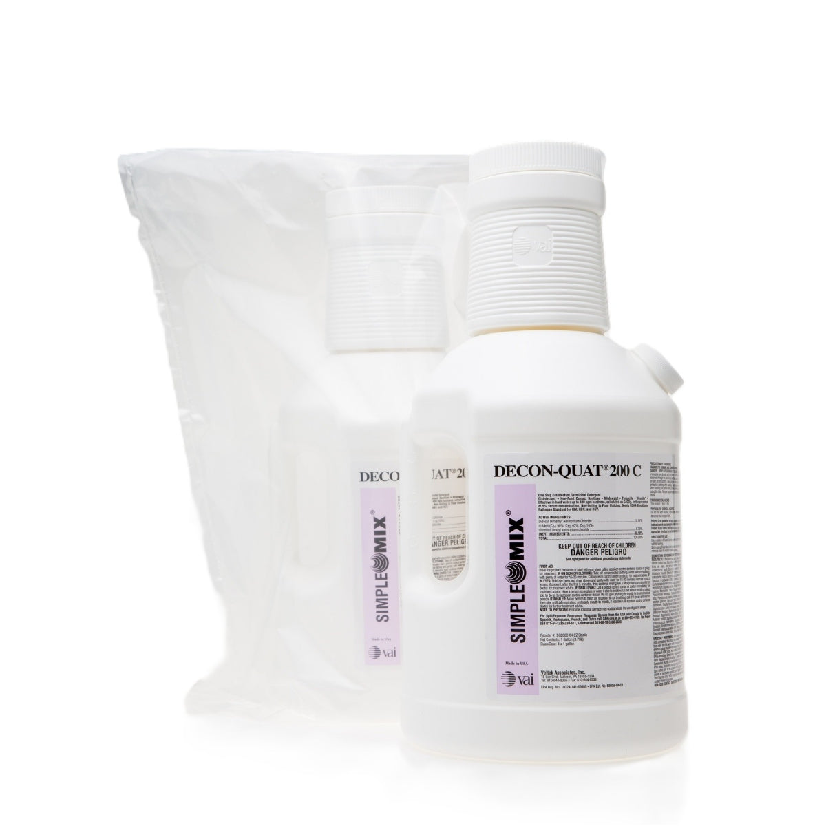 DECON-QUAT 200C DQ200C-04-2Z | SimpleMix Estéril | 1 Galón