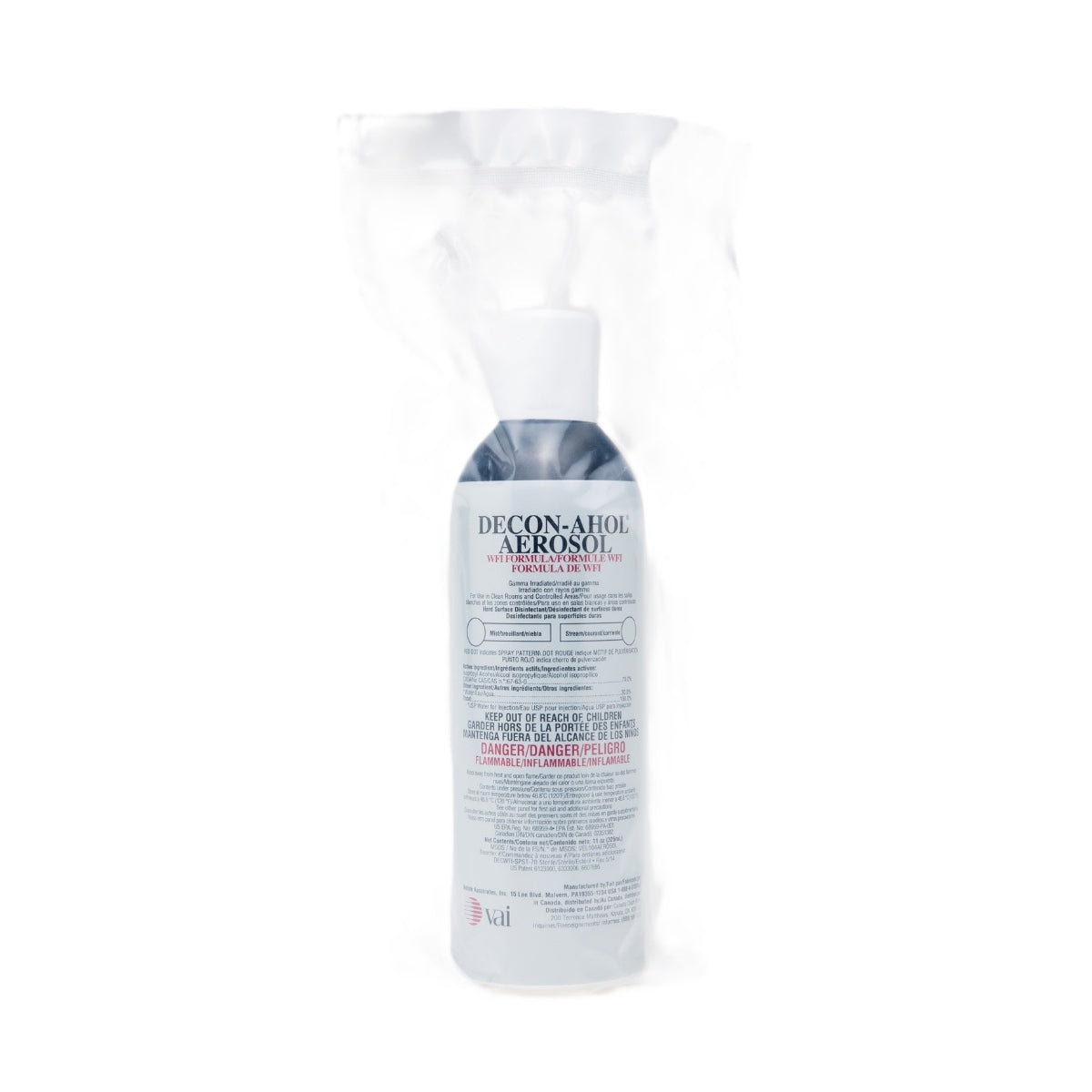 DECON-AHOL Aerosol DECWFI-SP-70 | IPA 70% Estéril | 24 latas-3