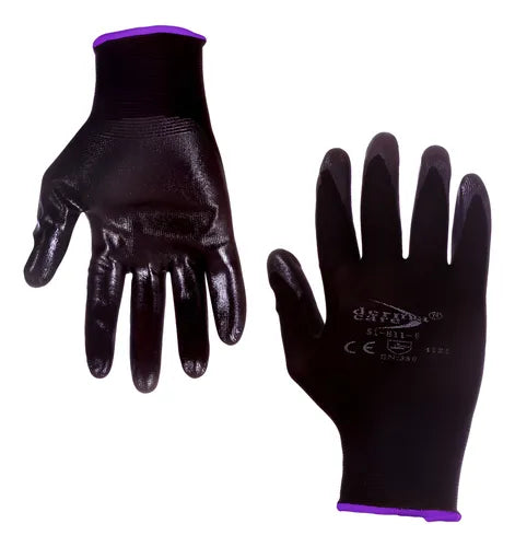 Guante de Nylon con Nitrilo en Palma 51-811 Derma Care Par-5