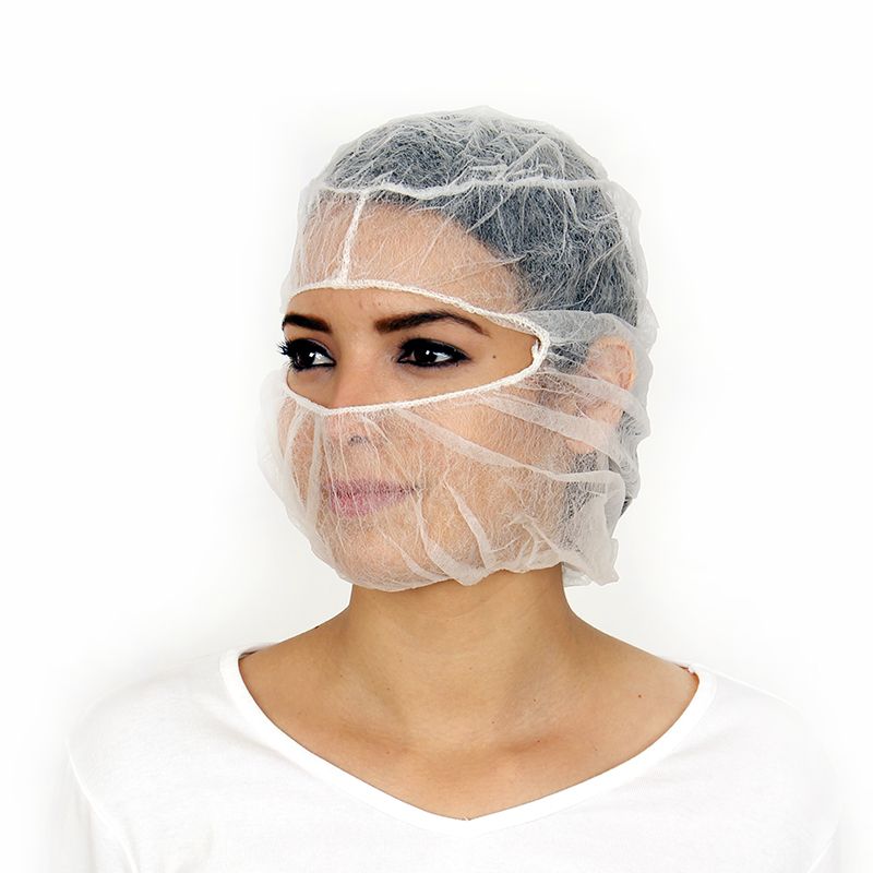 Escafandra Ninja Hood de Polipropileno TAC 100 Piezas-3