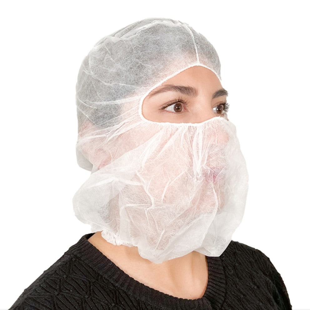 Escafandra Ninja Hood de Polipropileno TAC 100 Piezas