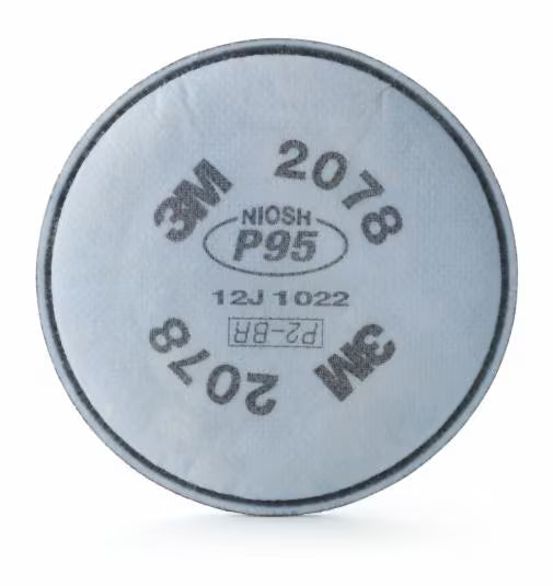 Filtro 3M 2078 P95 para Partículas Protección contra Polvo, Humos y Olores-1