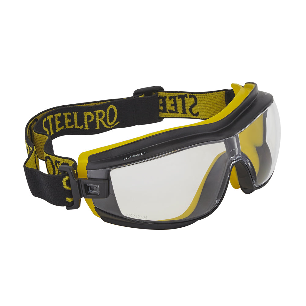 Goggle de Seguridad AL-SP-0001 Claro Steel Pro Protección Ocular Antiempañante Pza