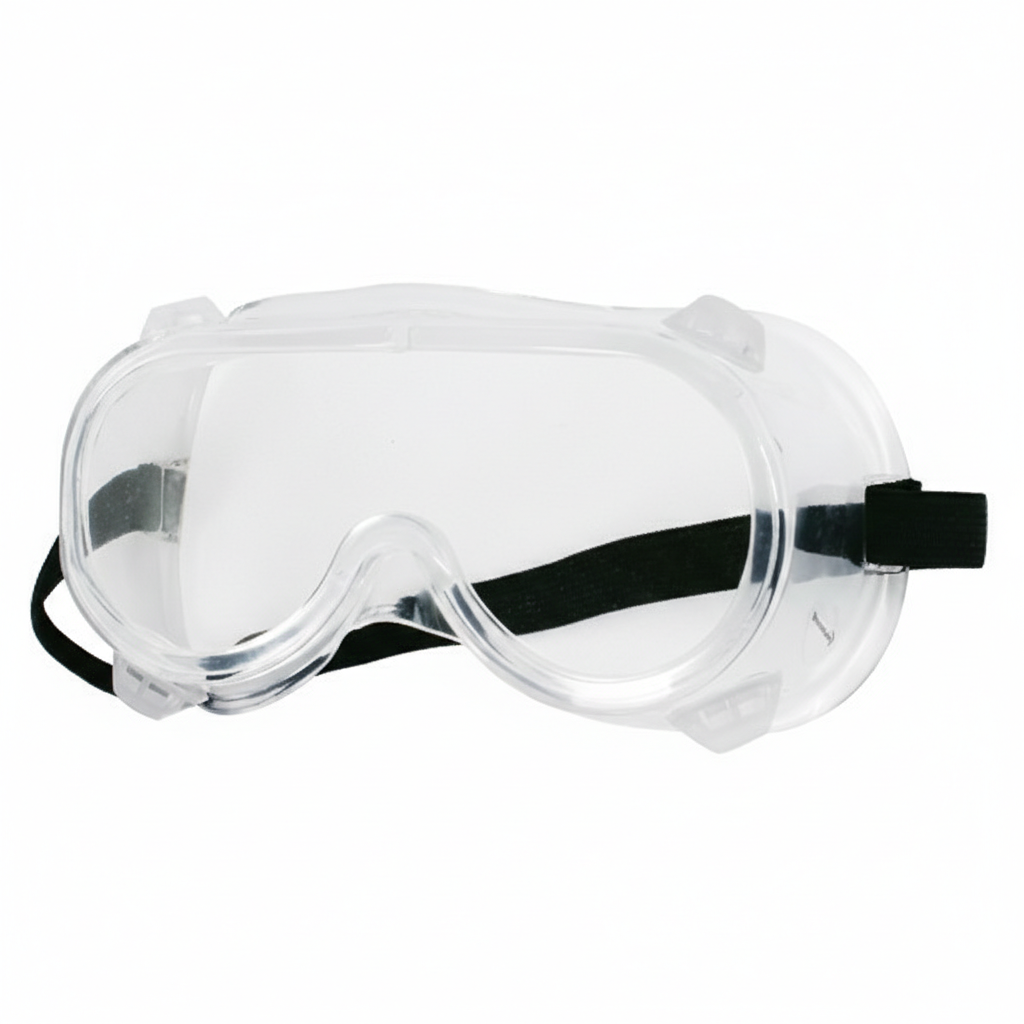 Goggle de Seguridad Transparente Orion AL-230 - Ventilación Directa y Ajuste Elástico