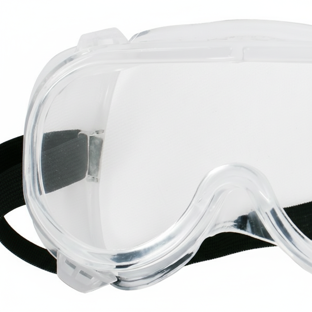 Goggle de Seguridad Transparente Orion AL-230 - Ventilación Directa y Ajuste Elástico-2