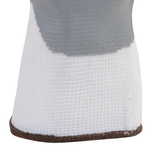 Guante 51-800 Nylon Blanco con Nitrilo Gris en Palma - Par-4