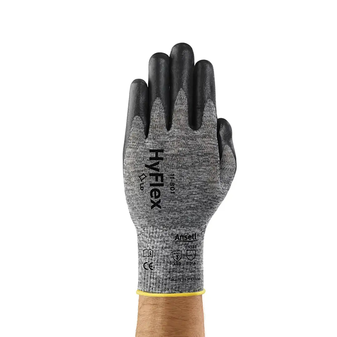 Guante Anticorte HyFlex 11-801 Ansell Guante Industrial de Alta Destreza Par