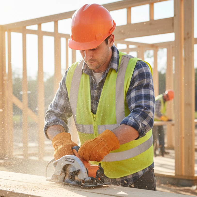 Guante de Carnaza Puño Corto Par-3