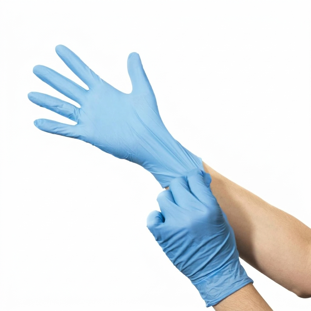 Guantes de Nitrilo Pro Safe | Sin Polvo | Caja 100 Pzas-1