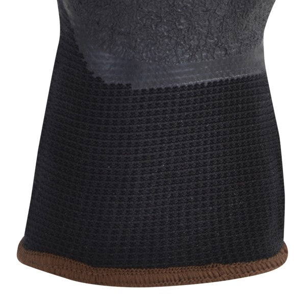 Guante 51-975 Nylon Negro con Palma de Látex Negro Agarre y Protección Industrial-5