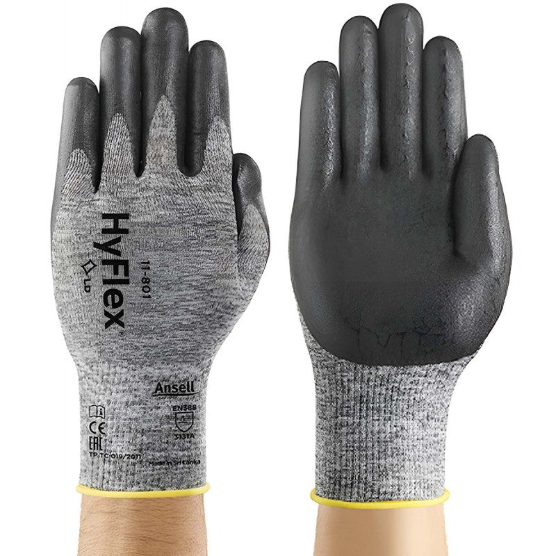 Guante Anticorte HyFlex 11-801 Ansell Guante Industrial de Alta Destreza Par