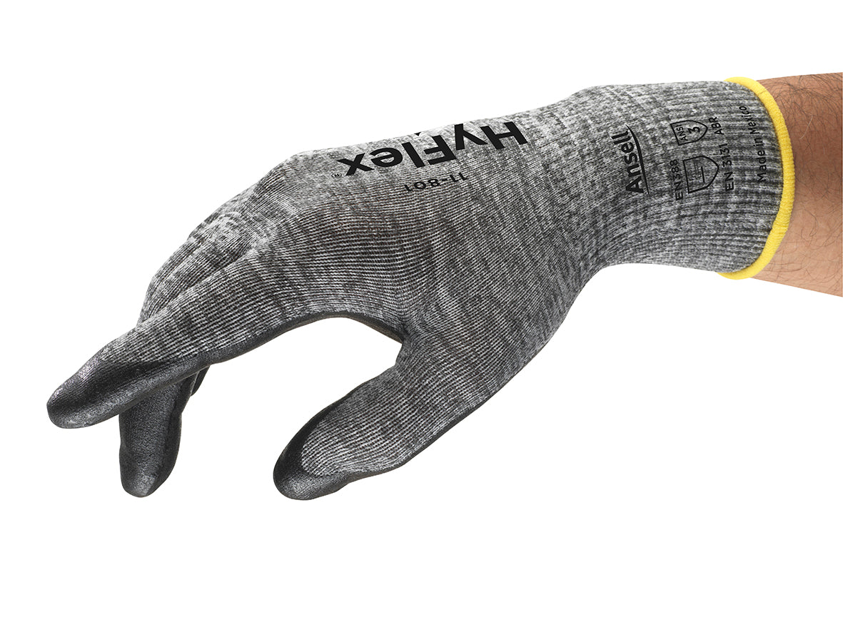 Guante Anticorte HyFlex 11-801 Ansell Guante Industrial de Alta Destreza Par-4
