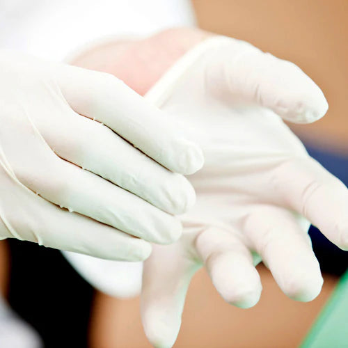 Guante de Látex Estéril Protec Bajo en Polvo Uso Médico Profesional Caja con 50 Piezas-4