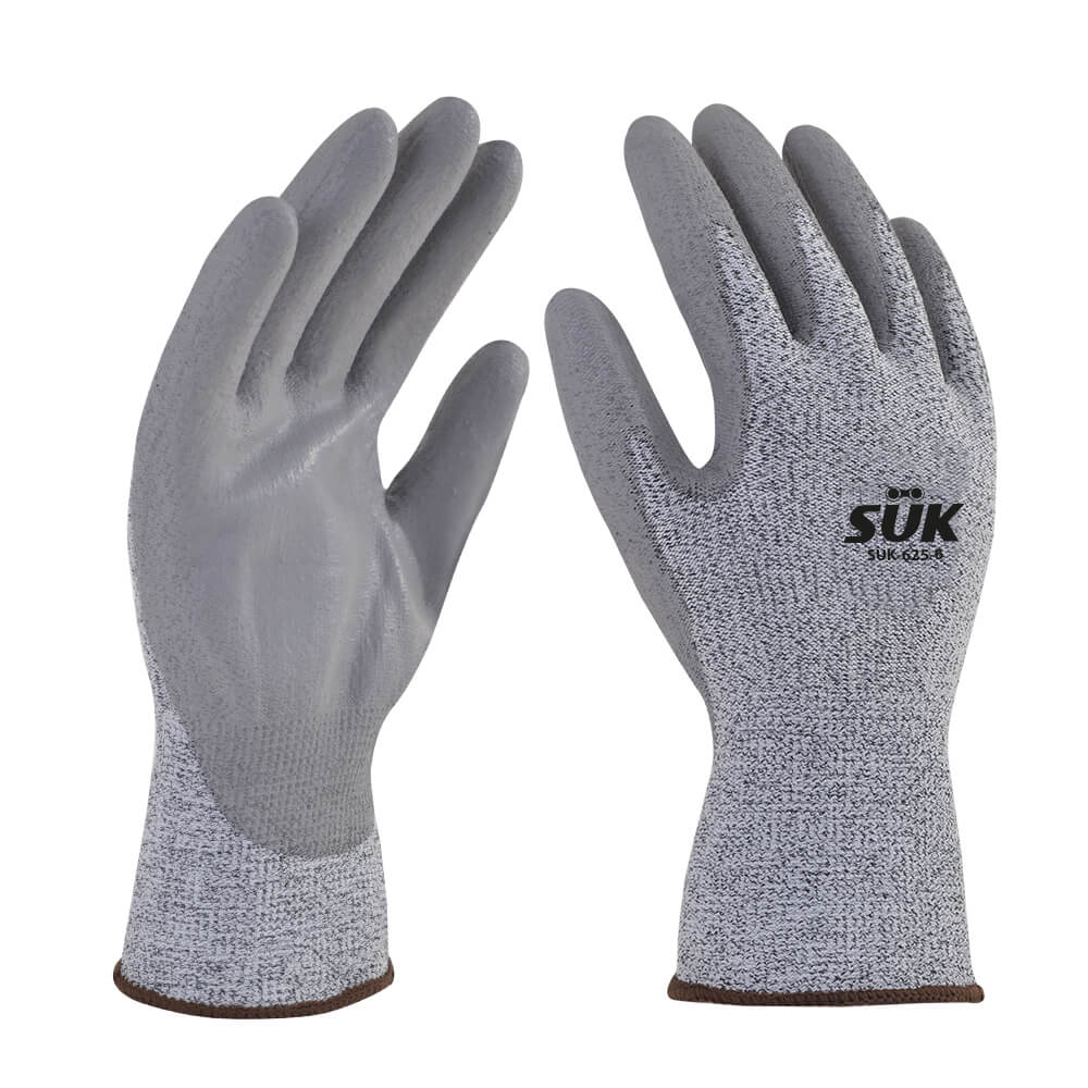 Guante de Polietileno con Fibra de Vidrio SUK-625 Protección Anticorte Par-1