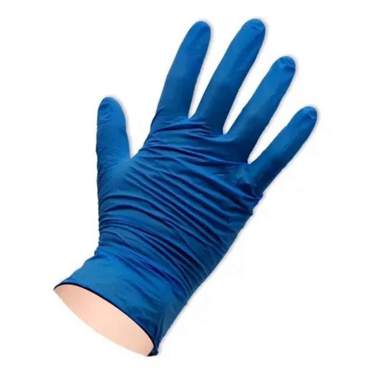 Guante De Nitrilo Ambiderm Azul Royal Caja Con 100 Piezas-4