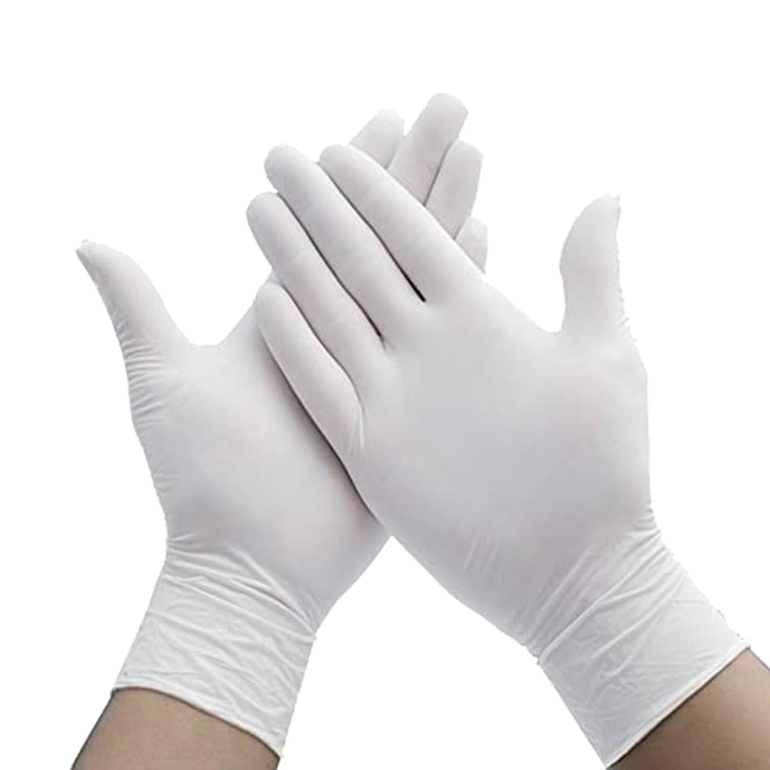 Guante de Nitrilo Blanco sin Polvo TAC 100 Piezas-1