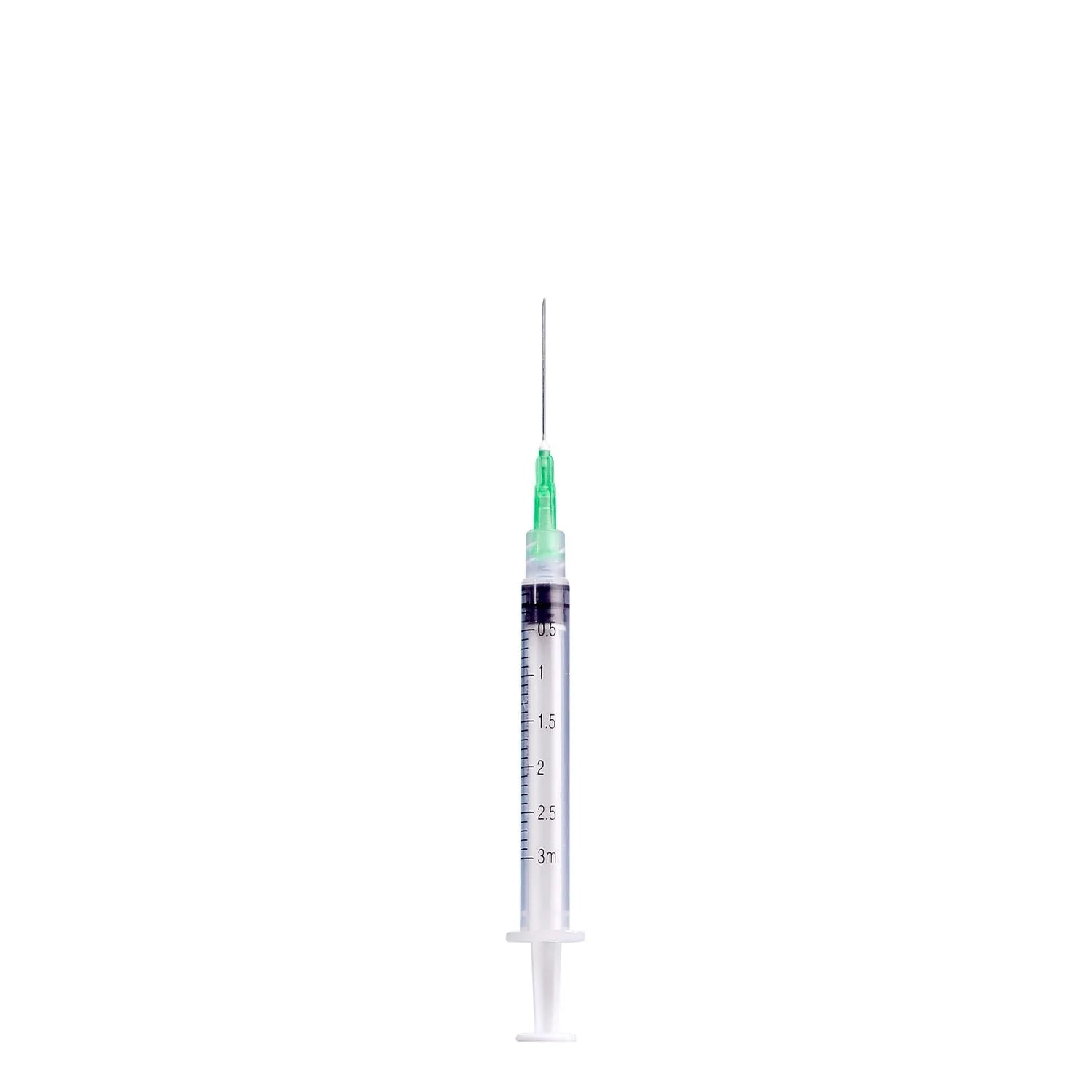 Jeringa de 3 mL Ambiderm con Aguja Desechable Estéril de Uso Médico Caja con 100/PZA-4