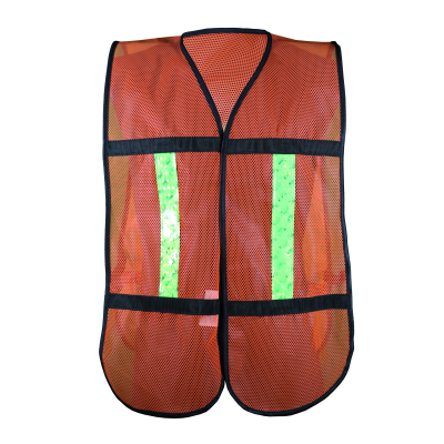 Chaleco de Malla con Reflejante Naranja/Amarillo Mod. 1011 Alta Visibilidad Jyrsa