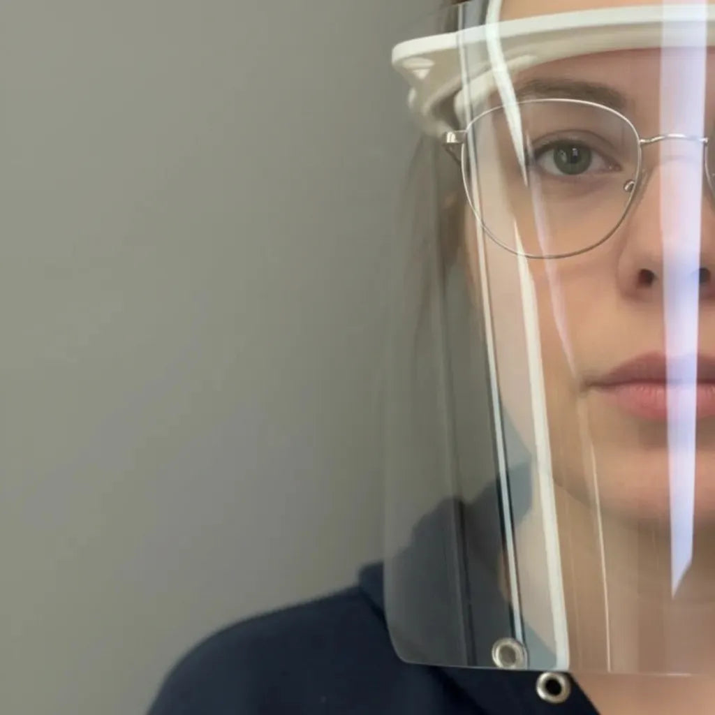 Kit de Careta de Protección Facial Económica | Transparente-3