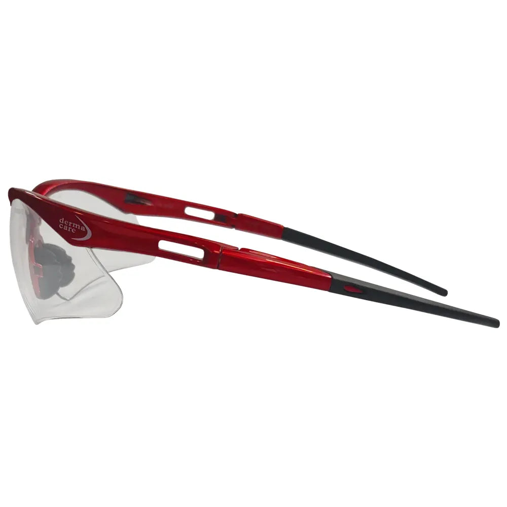 Lente de Seguridad AL-655-CL-F Goggles Transparentes de Protección Industrial-2